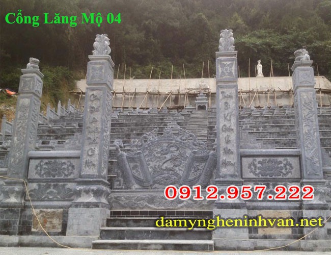 Cổng lăng mộ đẹp,Cổng vào lăng mộ, mẫu cổng lăng mộ đẹp, Cổng lăng mộ bằng đá