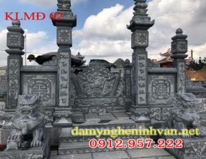 Những mẫu lăng mộ đá, khu lăng mộ đá dành riêng cho gia đình dòng họ