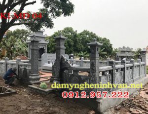Khu lăng mộ đá, làm lăng mộ đá dòng họ, mẫu lăng mộ đẹp, Kích thước lăng mộ đá;