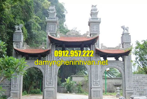 Mẫu cổng làng đẹp