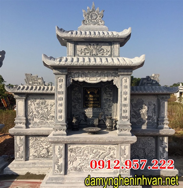 25 mẫu lăng mộ đá xanh đẹp giá rẻ nhất 07 Xem ngay 25 mẫu lăng mộ đá xanh đẹp giá rẻ nhất 2019