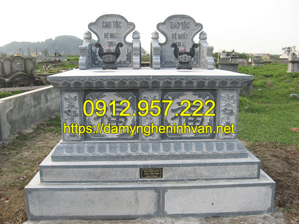 Mẫu mộ đá đôi đẹp nhất