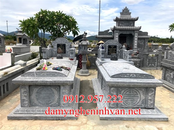 Xây mộ đá đẹp không mái tại Bắc Ninh, Mộ đẹp tại Bắc Ninh