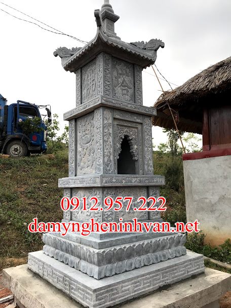 Làm tháp mộ đá tại Hải Phòng chất lượng, Một tháp đá Hải Phòng đẹp Nhất Mộ đá Hải Phòng - Nhận làm khu lăng mộ đá tại Hải Phòng
