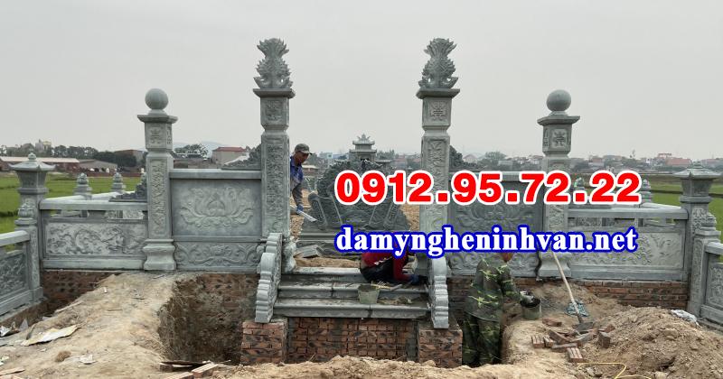 Điểm danh các công trình lăng mộ đá tỉnh Bắc Giang chuẩn phong thủy nhất hiện nay