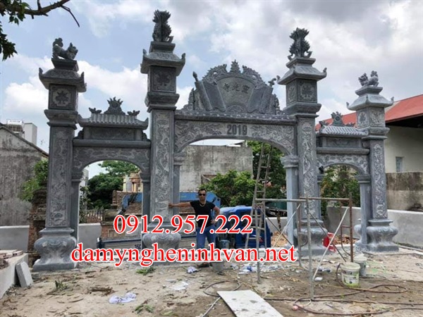 Mẫu cổng đình làng đẹp tại Hà Nội - CD01, Cổng làng tại hà Nội, Cổng đình tại hà Nội, Cổng ,