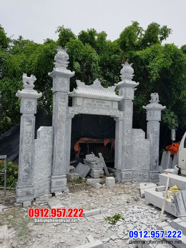 mẫu cổng nhà thờ họ tại Hà Nội