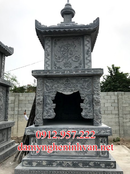 Xây mộ tháp đá nhà phật đẹp Nam Định, Mộ tháp đá Nam Định Mộ đá Nam Định - Bán lăng mộ đá tại Nam Định ở đâu rẻ nhất