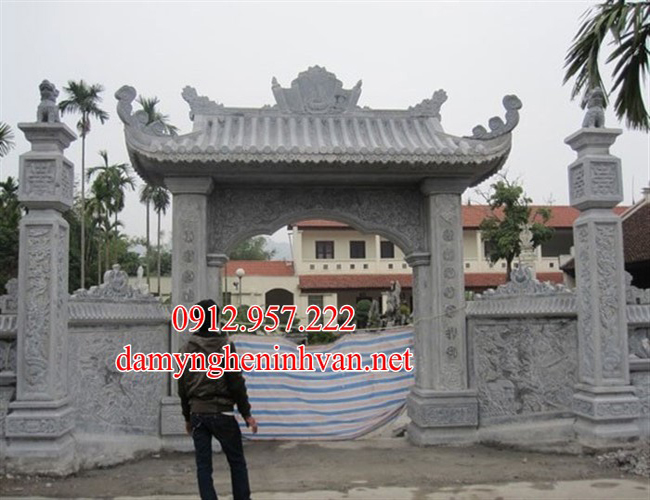 Cổng đá Quảng Ninh – Xây cổng làng, cổng đền, cổng đình bằng đá tại Quảng Ninh Cổng đá Quảng Ninh - Xây cổng làng, cổng đền, cổng đình bằng đá tại Quảng Ninh