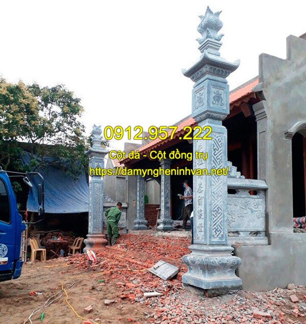 Mẫu cột đồng trụ đẹp