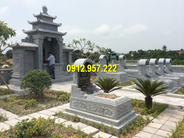 Một công trình khu lăng mộ đá của Đá mỹ nghệ Thái Vinh