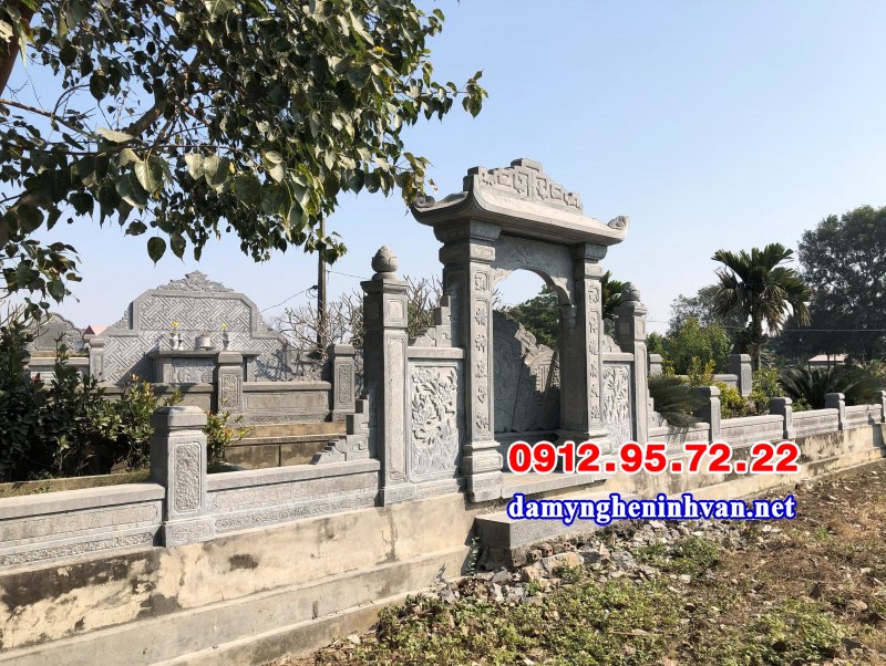 Điểm danh các mẫu cổng lăng mộ đẹp, bề thế nhất năm