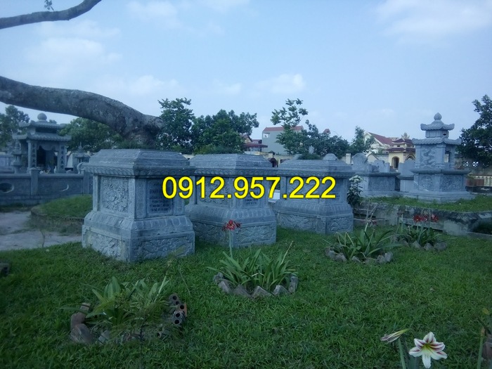 Lựa chọn kiểu mộ đá đẹp để xây khu lăng mộ ý nghĩa cho gia đình