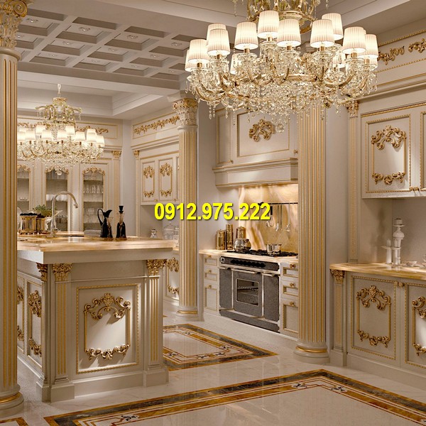 Thiết kế cột nhà phong cách Pháp cổ điển