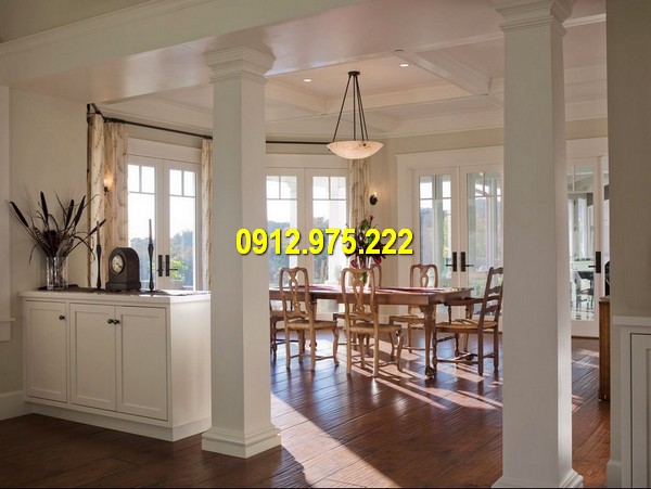 Lối phong cách thiết kế cột nhà vuông tiết kiệm diện tích cho căn nhà