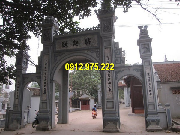 Mẫu cổng đá đẹp được thiết kế bởi Đá mỹ nghệ Thái Vinh