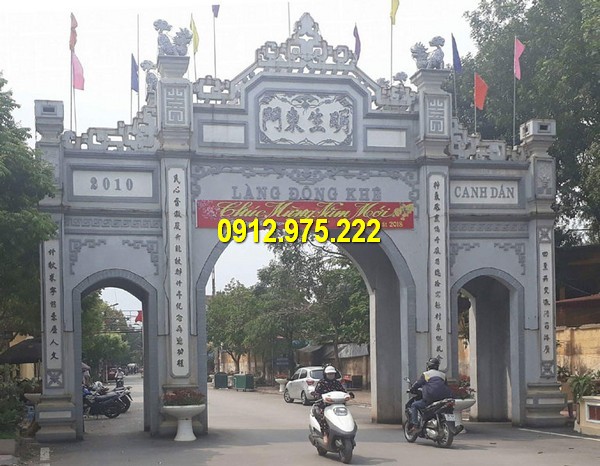 Cổng tam quan là điển hình của đời sống tâm linh Việt Nam