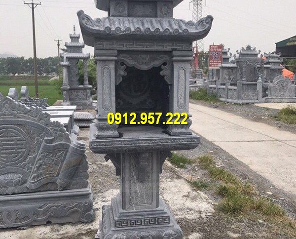 Cách lập bàn thờ thổ công, vong linh bằng đá chuẩn phong thuỷ
