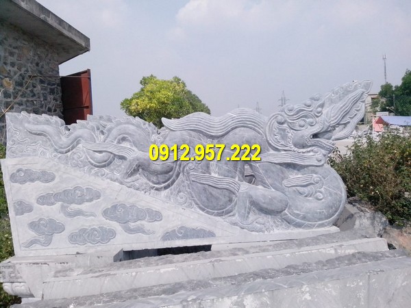 Rồng đá phong thủy - Chiếu rồng đá khối tự nhiên