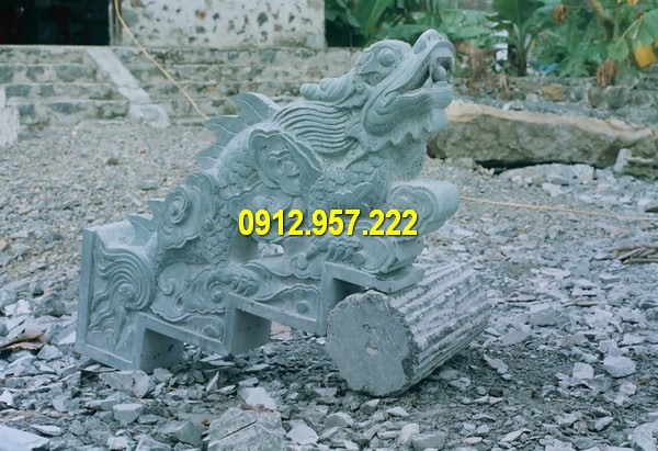 Mẫu thiết kế rồng đá phong thuỷ đẹp