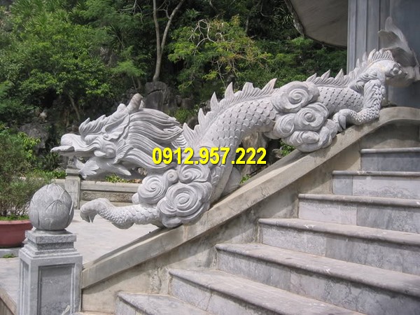 Đá mỹ nghệ Thái Vinh thi công thiết kế, bán tượng rồng đá đẹp giá rẻ