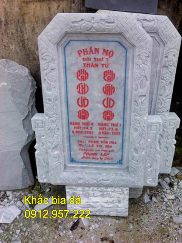 Khắc bia đá đẹp, giá rẻ chất lượng - Đá mỹ nghệ Thái Vinh