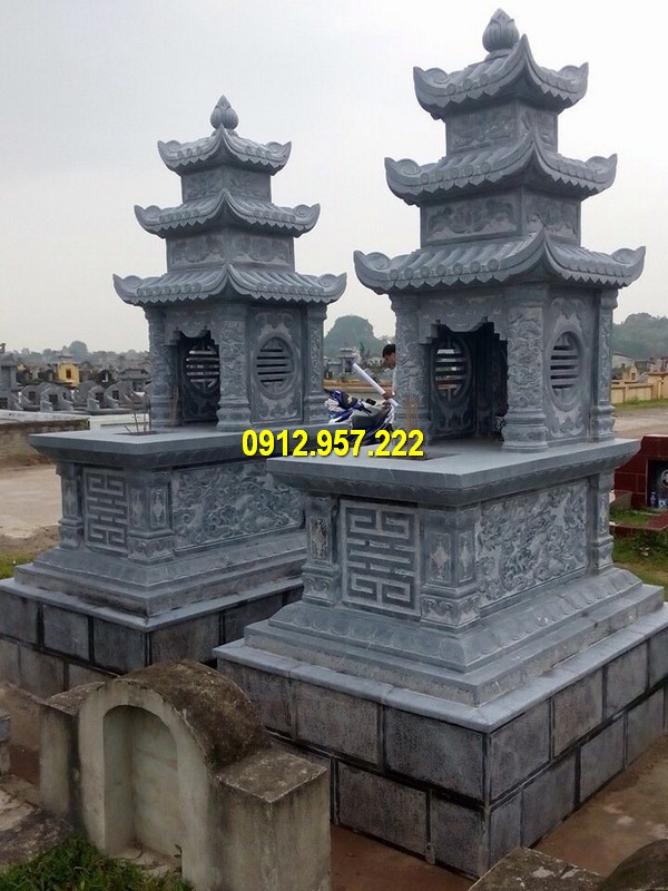 Mẫu mộ ba mái đá đẹp nhất Việt Nam