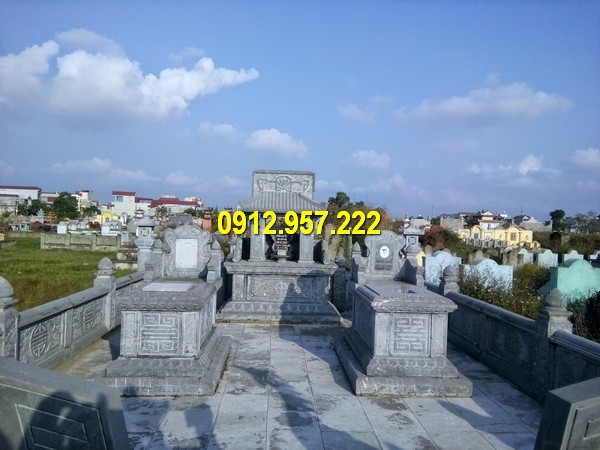 Mộ 1 đao tạo nên sự đồng nhất trong kiến trúc khu lăng mộ