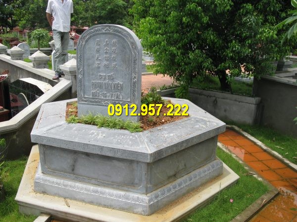 Mộ tam sơn không mái có nhiều thiết kế, hình dạng khác nhau