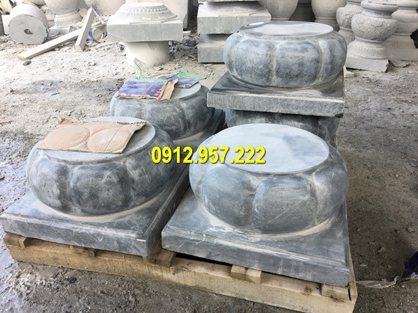 Thi công lắp đặt bán đá tảng kê chân cột ở Kiên Giang