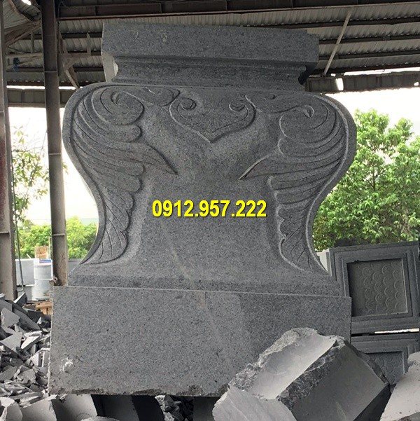 Thi công lắp đặt bán chân cột đá nhà ở Hà Nội