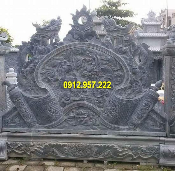 Chế tác lan can bình phong đá tại Cần Thơ