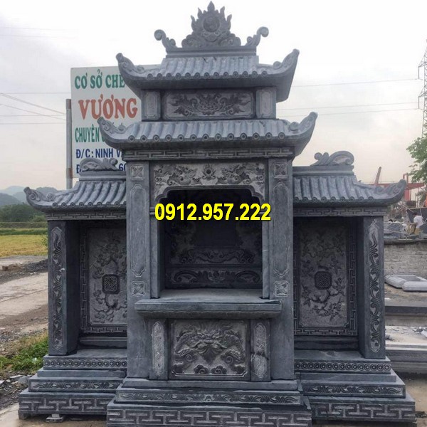 Lăng thờ đá xanh đen Báo giá mẫu lăng thờ bằng đá thiết kế đẹp, chất lượng tốt nhất 2020