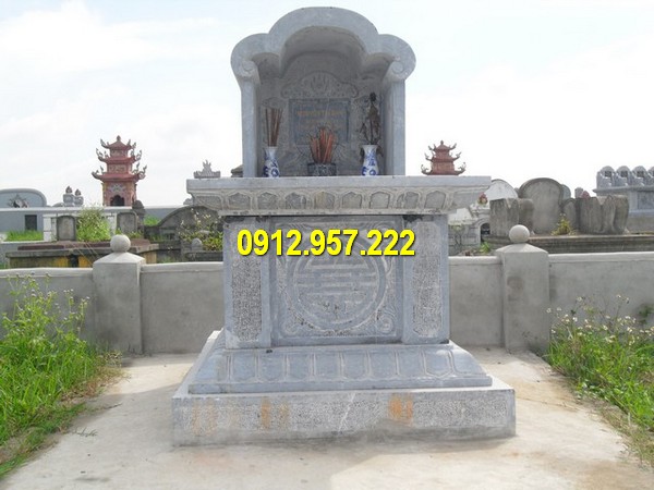 Mẫu mộ đá một mái, lăng mộ đá 1 mái Ninh Bình chuẩn phong thuỷ Mẫu mộ đá một mái - Hình ảnh mộ đá một mái đẹp nhất Việt Nam