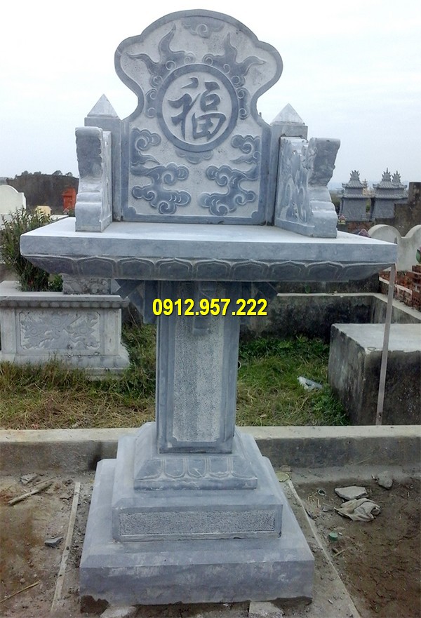 Mẫu miếu thờ bằng đá đẹp Mẫu miếu thờ thần linh - Các mẫu miếu thờ quan thần linh thổ địa đẹp