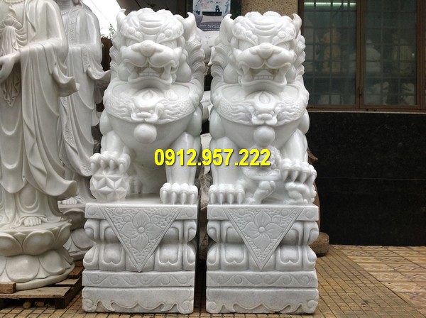 Cách phân biệt kỳ lân và nghê tránh đặt sai gây bất lợi cho gia chủ Mua tượng kỳ lân bằng đá phong thuỷ ở đâu, giá bao nhiêu?