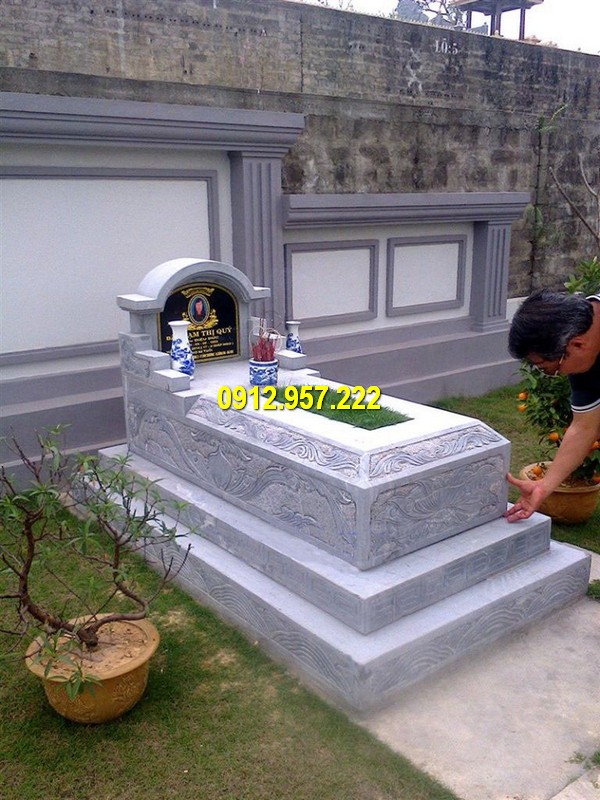 Bán lăng mộ đá 1 mái Ninh Vân Ninh Bình giá rẻ uy tín
