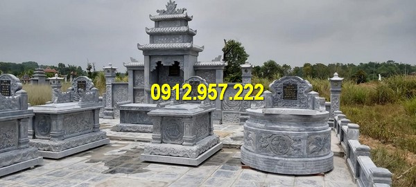 Thiết kế khu lăng mộ giá rẻ tại Đá mỹ nghệ Thái Vinh Lăng mộ đá mỹ nghệ Ninh Vân đẹp - Giá lăng mộ đá mỹ nghệ Ninh Vân
