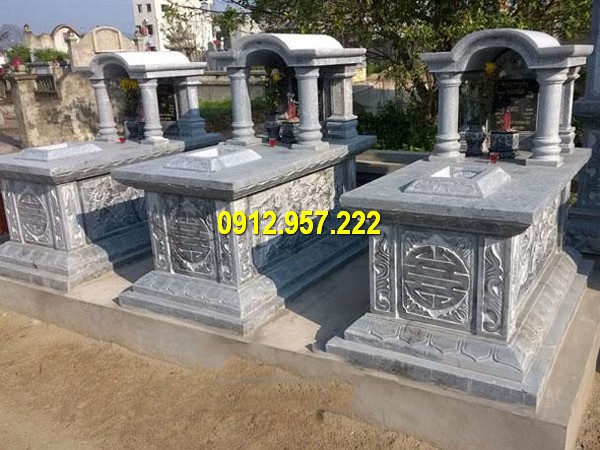 Mộ đá một mái Lăng mộ đá tại Hà Nội - Địa chỉ bán lăng mộ đá tại Hà Nội giá rẻ uy tín