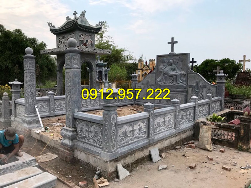 Mẫu khuôn viên nghĩa trang gia đình
