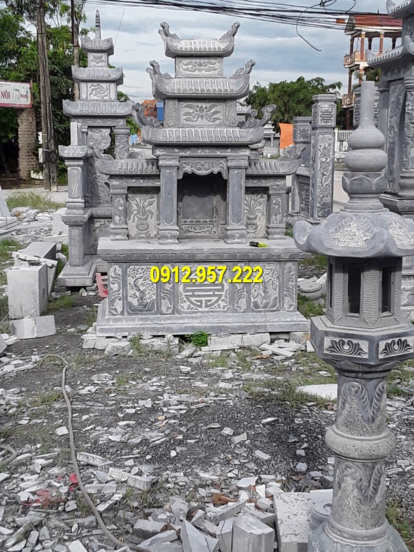 Cơ sở bán thi công xây mẫu lăng mộ đá Ninh Vân Ninh Bình đẹp nhất Việt Nam
