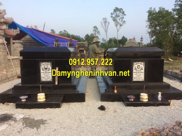 Nhà mồ đá hoa cương ở Vĩnh Long