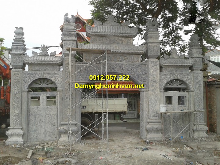 Xây công chùa bằng đá tại Hà Nội, TPHCM