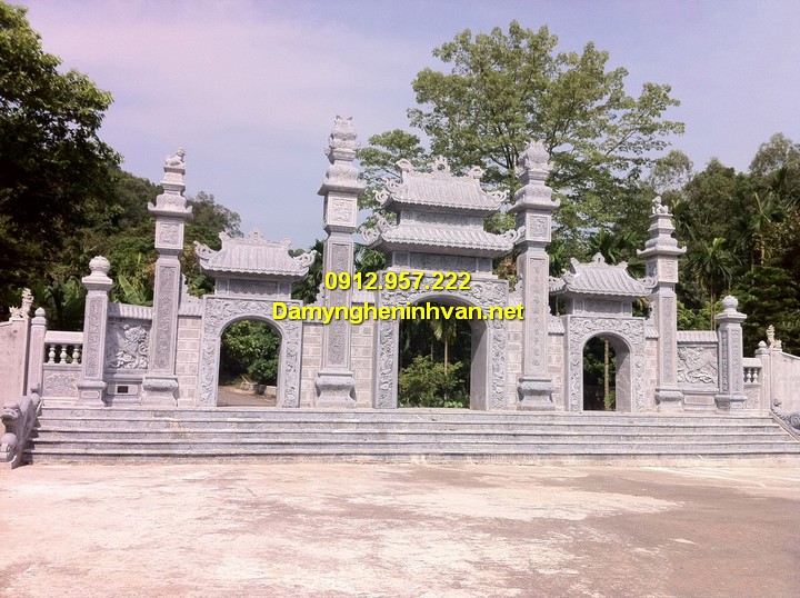Cổng chùa đẹp, kiến trúc cổng tam quan