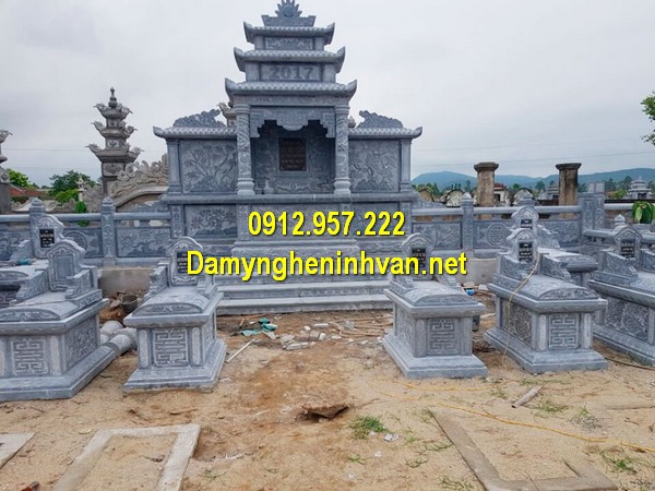 Kiểu nhà mồ ở Tây Nguyên Khu nhà mồ bằng đá - Làm khu nhà mồ phong thủy đẹp trên toàn quốc