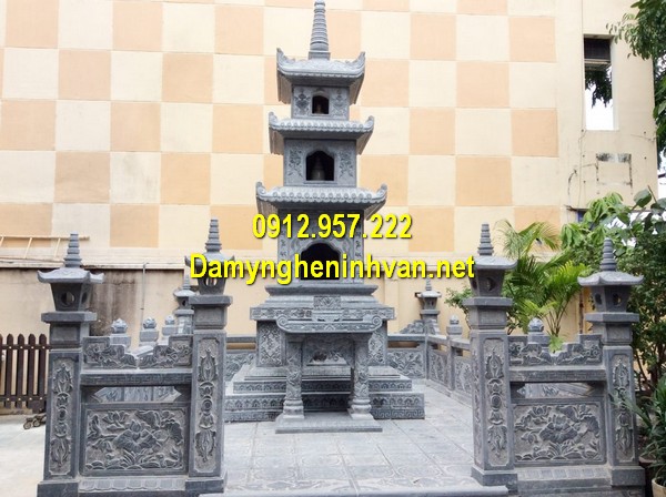 Làm nhà mồ ở Hà Nội Khu nhà mồ bằng đá - Làm khu nhà mồ phong thủy đẹp trên toàn quốc