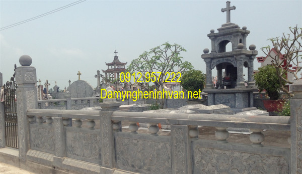 ĐỊa chỉ bán lăng mộ đá công giáo Mẫu mộ đá công giáo - Các kiểu mộ công giáo, lăng mộ đá công giáo đẹp