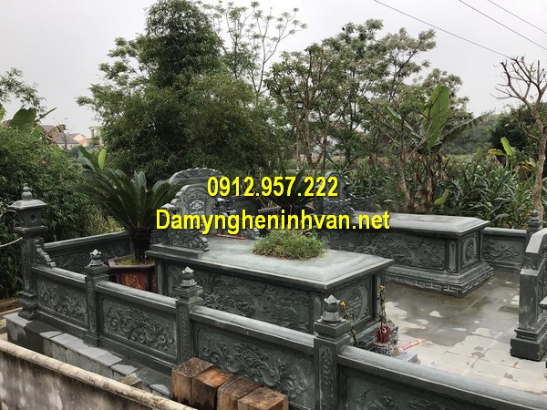 Khu mộ xanh rêu đẹp Khu lăng mộ đá xanh rêu - Xây khu lăng mộ đá xanh rêu cần những gì?