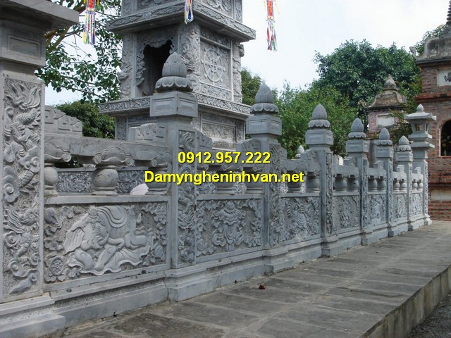 Lan can chạm khắc đẹp