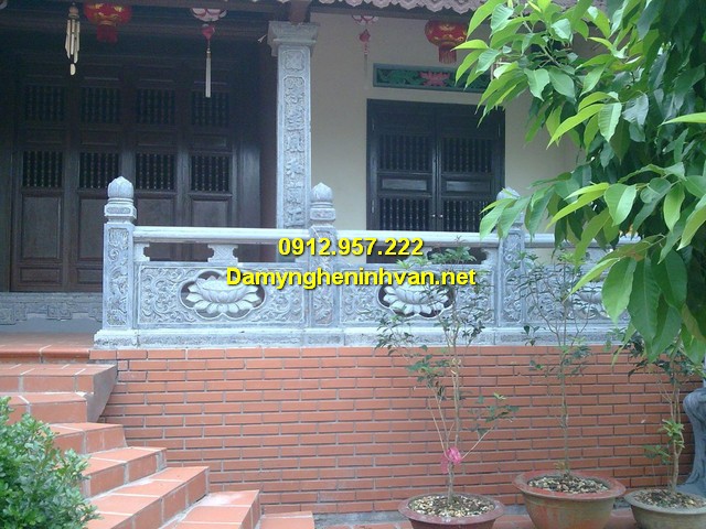 Lan can đá làm tại Damyngheninhvan.net